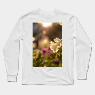 Golden hour Phlox Long Sleeve T-Shirt